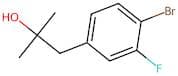 1-(4-Bromo-3-fluorophenyl)-2-methylpropan-2-ol
