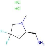 [(2R)-4,4-Difluoro-1-methylpyrrolidin-2-yl]methanamine dihydrochloride