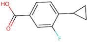 4-Cyclopropyl-3-fluorobenzoic acid