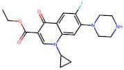 Ethyl 1-cyclopropyl-6-fluoro-4-oxo-7-(piperazin-1-yl)-1,4-dihydroquinoline-3-carboxylate