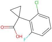 1-(2-Chloro-6-fluorophenyl)cyclopropanecarboxylic acid