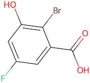 2-Bromo-5-fluoro-3-hydroxybenzoic acid