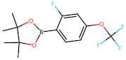 2-(2-Fluoro-4-(trifluoromethoxy)phenyl)-4,4,5,5-tetramethyl-1,3,2-dioxaborolane