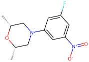 (2R,6S)-4-(3-Fluoro-5-nitrophenyl)-2,6-dimethylmorpholine