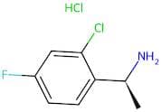 (1S)-1-(2-Chloro-4-fluorophenyl)ethan-1-amine hydrochloride