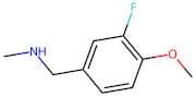 1-(3-Fluoro-4-methoxyphenyl)-N-methylmethanamine