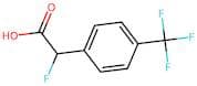 2-Fluoro-2-[4-(trifluoromethyl)phenyl]acetic acid