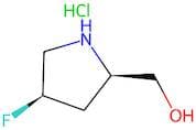 ((2R,4R)-4-Fluoropyrrolidin-2-yl)methanol hydrochloride