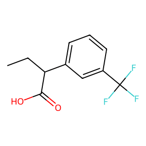 α-Ethyl-3-(trifluoromethyl)benzeneacetic acid