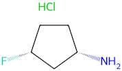 (1S,3R)-3-Fluorocyclopentan-1-amine hydrochloride