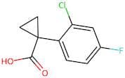 1-(2-Chloro-4-fluorophenyl)cyclopropane-1-carboxylic acid