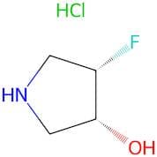 (3R,4S)-4-Fluoropyrrolidin-3-ol hydrochloride