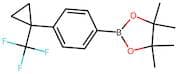 4,4,5,5-Tetramethyl-2-(4-(1-(trifluoromethyl)cyclopropyl)phenyl)-1,3,2-dioxaborolane