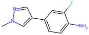 2-Fluoro-4-(1-methyl-1h-pyrazol-4-yl)aniline