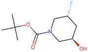 tert-Butyl (3R,5R)-3-fluoro-5-hydroxypiperidine-1-carboxylate