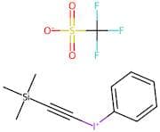 Phenyl((Trimethylsilyl)ethynyl)iodonium trifluoromethanesulfonate