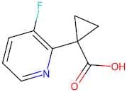 1-(3-Fluoropyridin-2-yl)cyclopropane-1-carboxylic acid