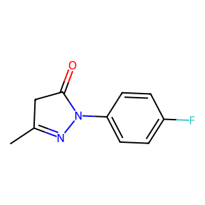 1-(4-Fluorophenyl)-3-methyl-4,5-dihydro-1H-pyrazol-5-one
