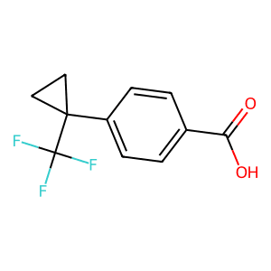 4-(1-(Trifluoromethyl)cyclopropyl)benzoic acid
