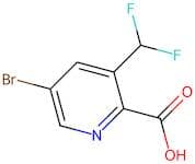 5-Bromo-3-(difluoromethyl)picolinic acid
