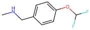 {[4-(difluoromethoxy)phenyl]methyl}(methyl)amine