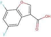 5,7-Difluoro-1-benzofuran-3-carboxylic acid