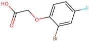 2-(2-Bromo-4-fluorophenoxy)acetic acid
