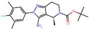 Tert-butyl (S)-3-amino-2-(4-fluoro-3,5-dimethylphenyl)-4-methyl-2,4,6,7-tetrahydro-5H-pyrazolo[4,3…