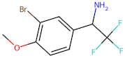1-(3-Bromo-4-methoxyphenyl)-2,2,2-trifluoroethan-1-amine