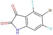 5-Bromo-4,6-difluoro-2,3-dihydro-1h-indole-2,3-dione