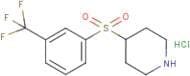 4-{3-(Trifluoromethyl)phenyl]sulphonyl}piperidine hydrochloride