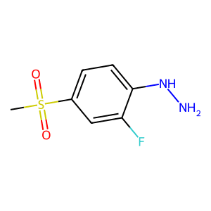 2-Fluoro-4-(methylsulphonyl)phenylhydrazine