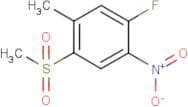 1-Fluoro-5-methyl-4-(methylsulphonyl)-2-nitrobenzene