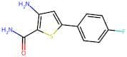 3-Amino-5-(4-fluorophenyl)thiophene-2-carboxamide