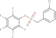 2,3,4,5,6-Pentafluorophenyl (3-chlorophenyl)methanesulphonate