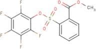 Methyl 2-[(2,3,4,5,6-pentafluorophenoxy)sulphonyl]benzenecarboxylate