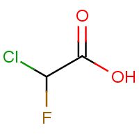 Chloro(fluoro)acetic acid