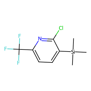2-Chloro-6-(trifluoromethyl)-3-(trimethylsilyl)pyridine