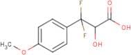 3,3-Difluoro-2-hydroxy-3-(4-methoxyphenyl)propionic acid
