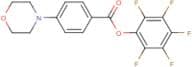 Pentafluorophenyl 4-morpholin-4-ylbenzoate