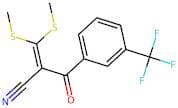 3,3-Bis(methylthio-2-[3-(trifluoromethyl)benzoyl]acrylonitrile