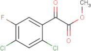 Methyl 2-(2,4-dichloro-5-fluorobenzene)-2-oxoacetate