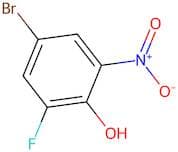 4-Bromo-2-fluoro-6-nitrophenol