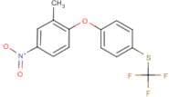 2-Methyl-4-nitro-1-[4-(trifluoromethyl)sulphanylphenoxy]benzene