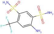 2-Amino-4-trifluoromethyl-1,5-benzenedisulphonamide
