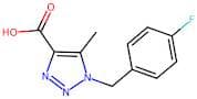 1-(4-Fluorobenzyl)-5-methyl-1H-1,2,3-triazole-4-carboxylic acid