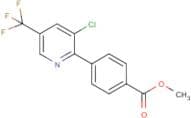 Methyl 4-[3-chloro-5-(trifluoromethyl)-2-pyridinyl]benzenecarboxylate