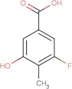 3-Fluoro-5-hydroxy-4-methylbenzoic acid
