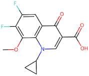1-Cyclopropyl-6,7-difluoro-8-methoxy-4-oxo-1,4-dihydroquinoline-3-carboxylic acid