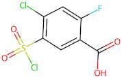 4-Chloro-5-chlorosulphonyl-2-fluorobenzoic acid